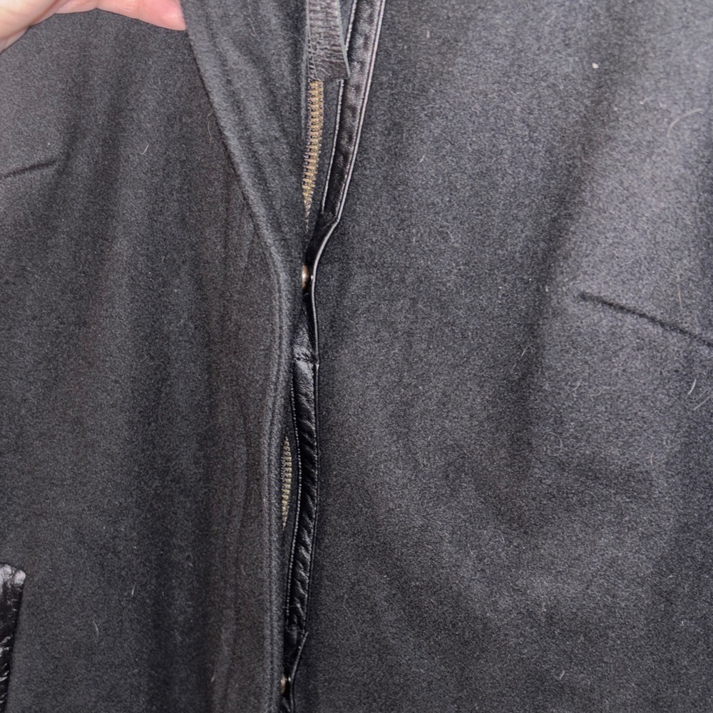 Mackage Black Wool Winter Coat Size X-Small MISSING HOOD - Picture 7 of 11